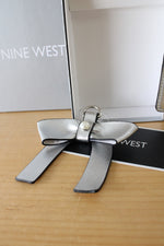 NEW Nine West Silver Card Case & Bow Dangle Keychain Accessory