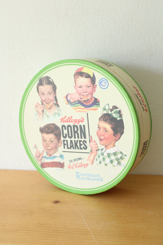 Norman Rockwell Kellogg's Corn Flakes Art Plate Set