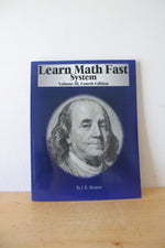 Learn Math Fast System Volume III, Fourth Edition By J.K. Mergens