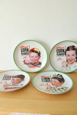 Norman Rockwell Kellogg's Corn Flakes Art Plate Set