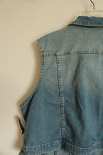 NEW Lane Bryant Denim Vest | 24