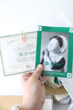 Edwin Knowles Amish Blessings "At Prayer" Porcelain Doll