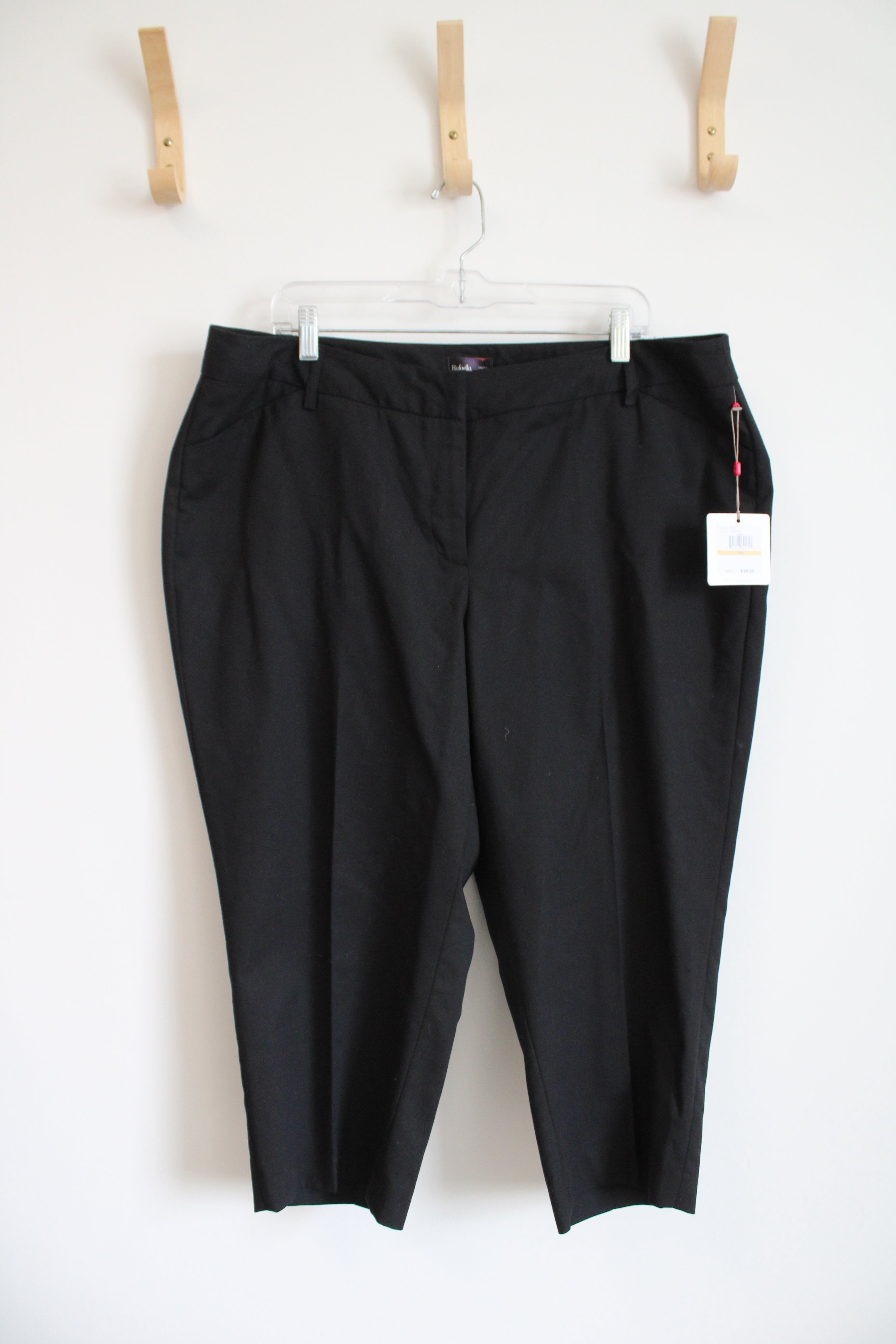 rafaella curvy fit dress pants Rafaella Dress Pants Womens Size 10P Black Curvy Zipped Pockets 30x25 Mid Rise
