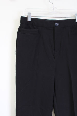 Christopher & Banks Black Straight Fit Dress Pant | 10
