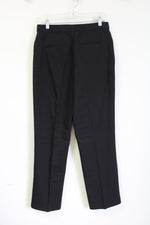 Christopher & Banks Black Straight Fit Dress Pant | 10