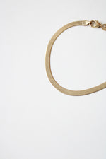 Herringbone 14K Yellow Gold Bracelet