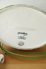 Temp-Tations By Tara Dragonfly 2.0 QT Casserole Dish W/ Carrier Trivet & Spoon
