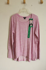 NEW Champion Pink LS Soft Crew Shirt | XL