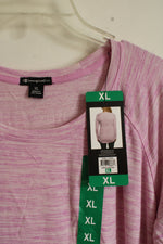 NEW Champion Pink LS Soft Crew Shirt | XL
