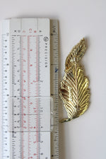 Sarah Coventry Leaf Two-Toned Pin