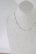 Baroque Genuine Pearl Beaded 14K Gold Clasp Necklace