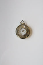 Waldman Gold Tone Vintage Wind Up Pocket Watch