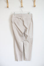 Rafaella Comfort Tan Pants | 10 Petite