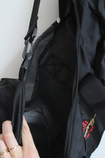 Winston Racing Black Duffle Bag
