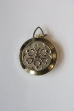 Waldman Gold Tone Vintage Wind Up Pocket Watch