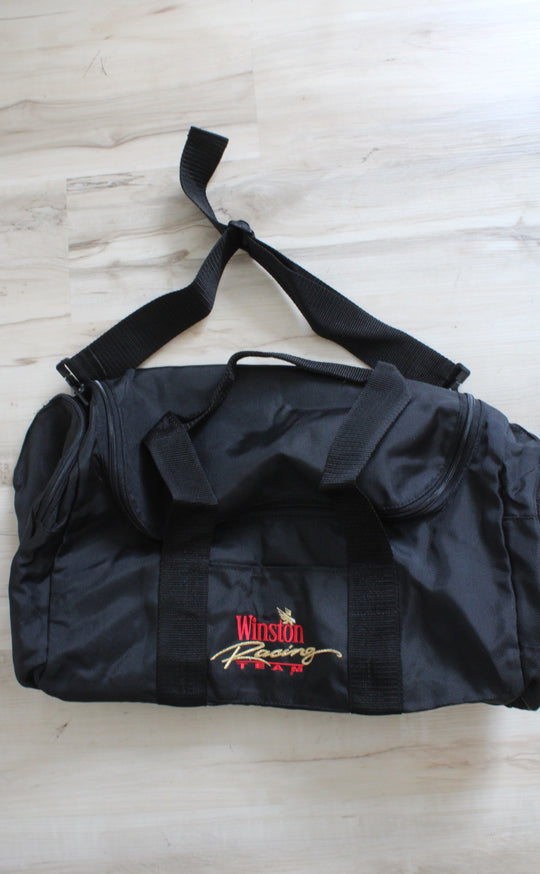 Winston Racing Black Duffle Bag
