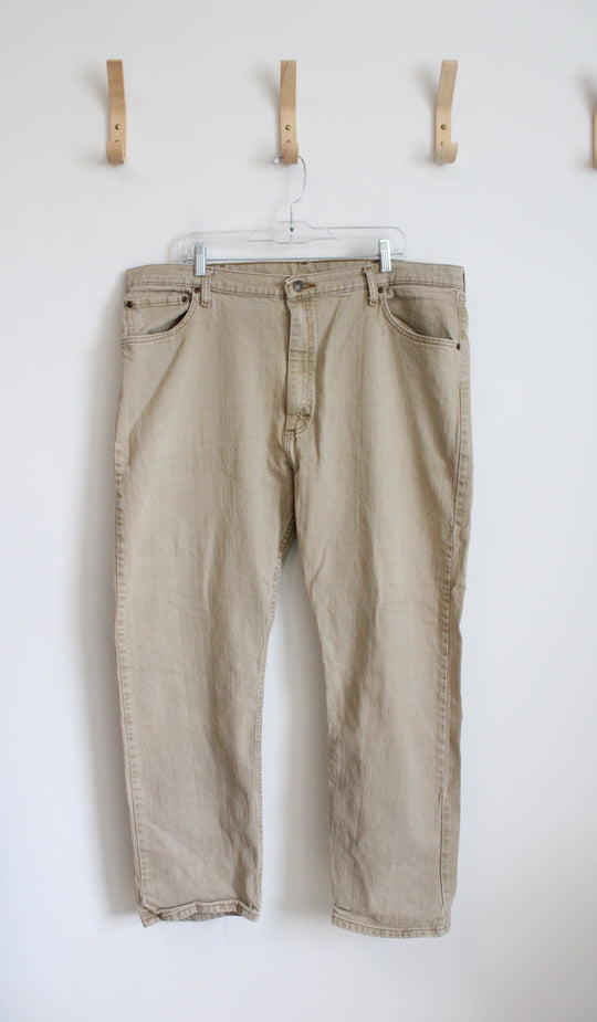 Wrangler Regular Fit Tan Pants | 42X30