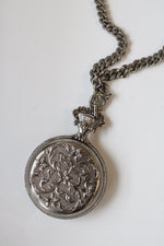 Westclox Wind Up Silver Vintage Pocket Watch