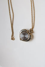 Nolan Miller Heart Watch Necklace