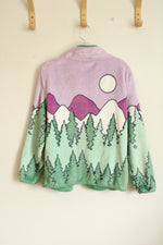 NEW Peanuts Snoopy Fleece Zip up Jacket | M