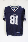 Reebok NFL On Field Dallas Cowboys #81 Owens Blue Jersey | Youth XL (18/20)