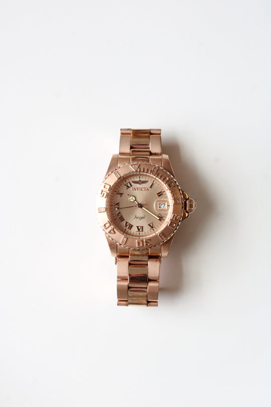 Invicta Rose Gold Watch
