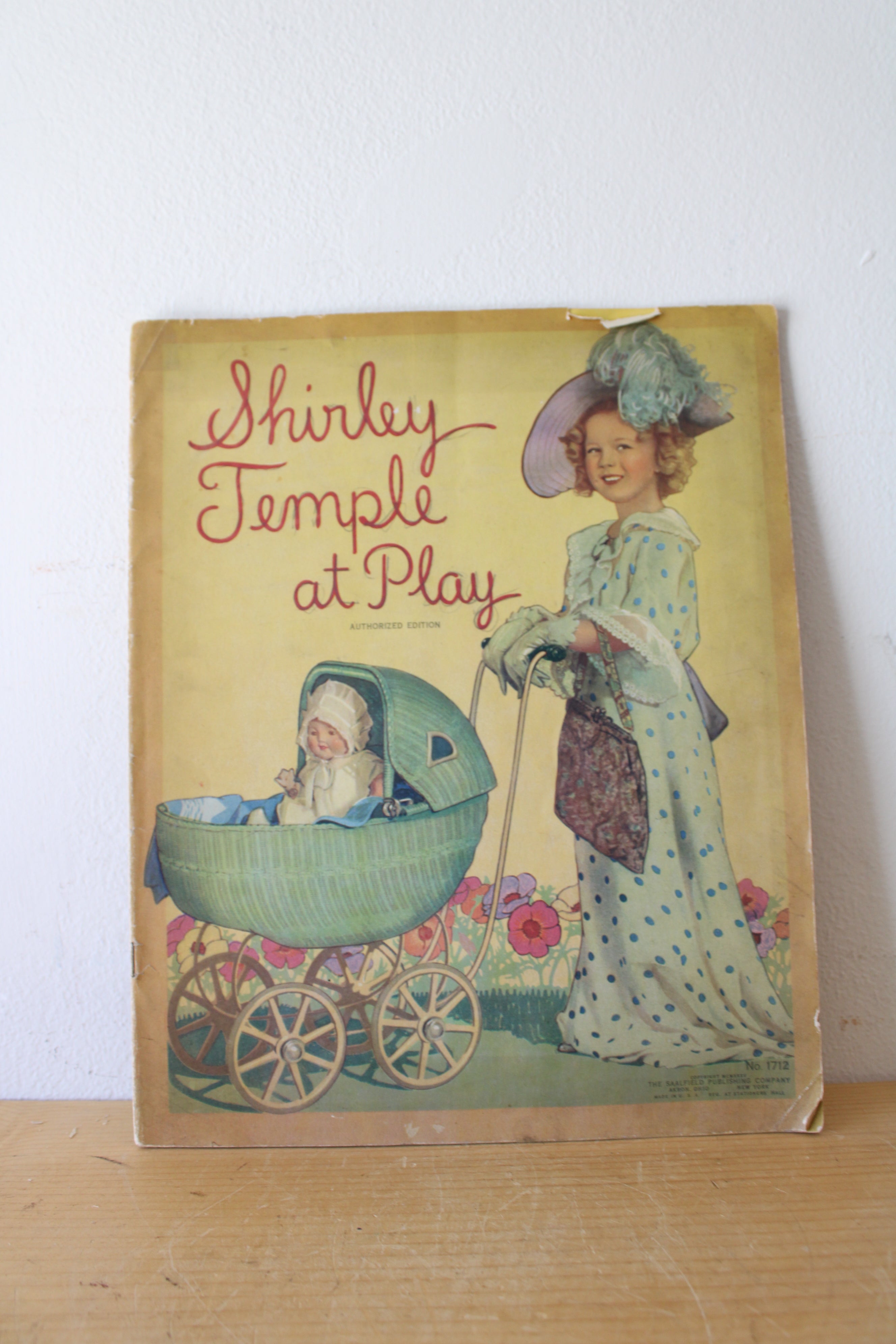 Shirley Temple At Play Authorized Edition Book