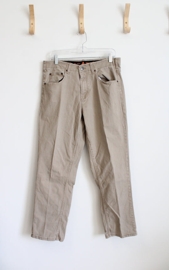 Architect ActiveFlex Slim Fit Tan Pants | 34X30