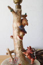 Goebel M.J. Hummel Apple Tree Boy Ceramic Lamp