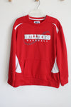 XGrain Gardner-Webb University Bulldogs Baseball Red Fleece Lined Sweatshirt | XL