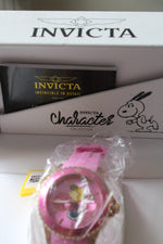 Invicta Character Collection Snoopy Pink Sally Watch