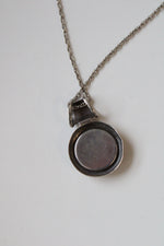 Black Onyx Sterling Silver Necklace