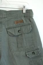 Cabela's Sage Green Pleated Cargo Shorts | 8