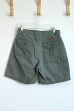 Cabela's Sage Green Pleated Cargo Shorts | 8