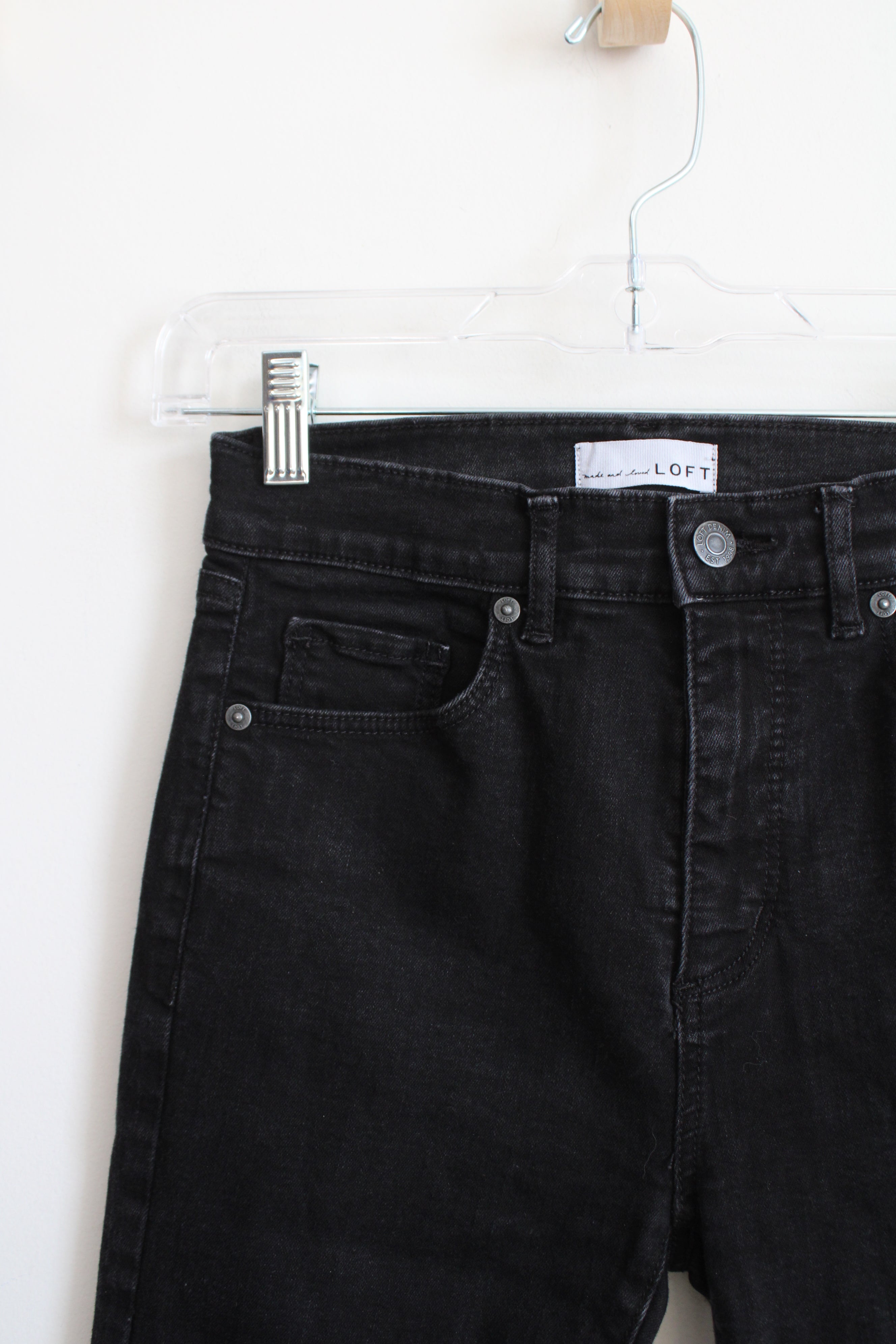 Ann Taylor LOFT Black The Skinny Jean | 2/26