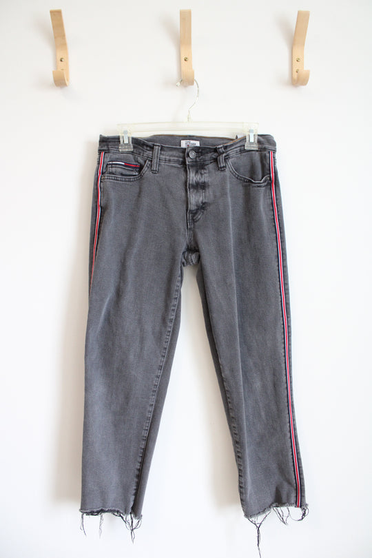 Tommy Hilfiger Denim Gray Side Stripe Jeans | 2