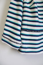 NEW Talbots Blue Striped Jacket | 24W