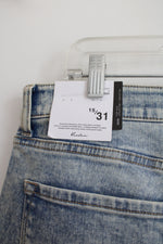 NEW Kancan Acid Wash Mom High Waist Relaxed Thigh Jeans | 15/31