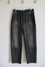 Wild Fable High Rise Straight Black Jeans | 10