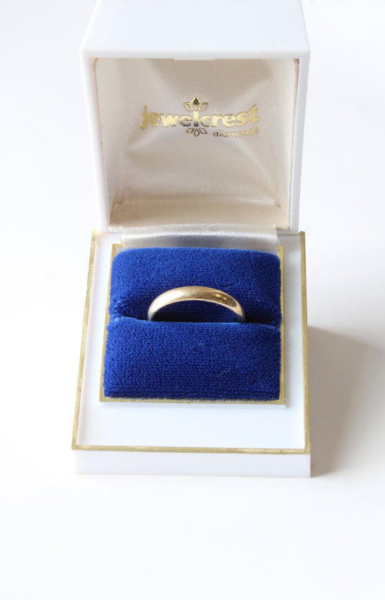 14K Yellow Gold Wedding Ring | Size 9