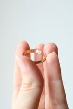 14K Yellow Gold Wedding Ring | Size 9
