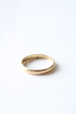 14K Yellow Gold Wedding Ring | Size 9