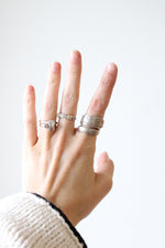 Heirloom Plate Silver Spoon Ring | Size 6
