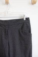 A. Byer Black & Gray Plaid Trouser Pants | 7