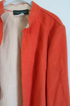NEW Harve Benard Orange Wool Blend Jacket | 12