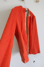 NEW Harve Benard Orange Wool Blend Jacket | 12