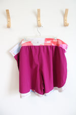 Tek Gear Dry Tek Magenta Athletic Shorts | 3X