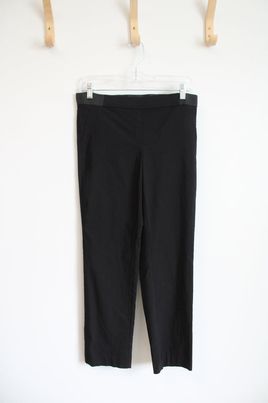Rafaella Comfort Black Trouser Pants | 8
