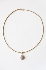 Aurafin 14K Yellow Gold Amethyst Cluster Pendant Necklace