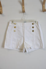NEW LOFT White Shorts | 0 Petite
